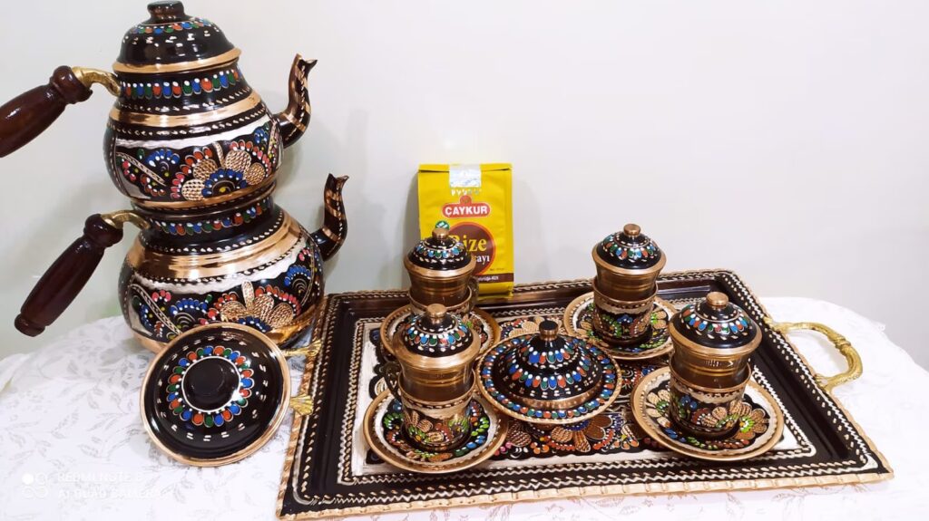 Etsy Turkish tea set