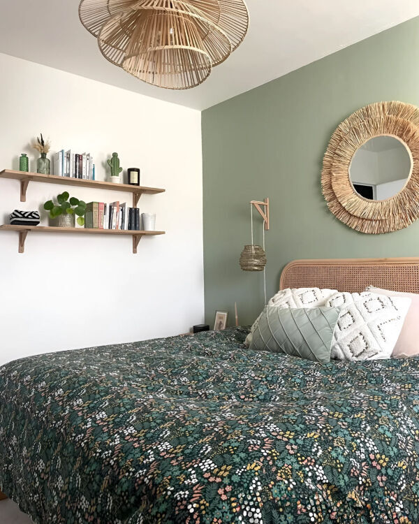 olive bedroom